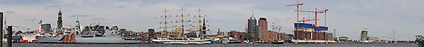 0,7 Gigapixel Panorama - Hamburg Hafengeburtstag 2009