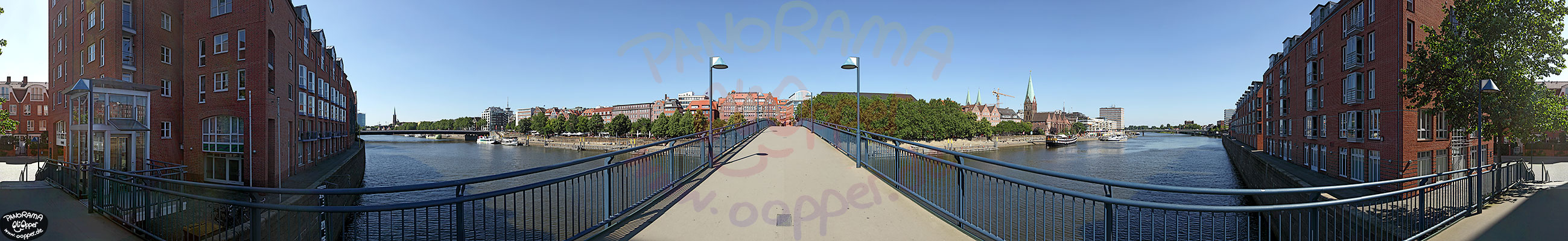 Panorama Bremen - Teerhofbrcke - p011 - (c) by Oliver Opper