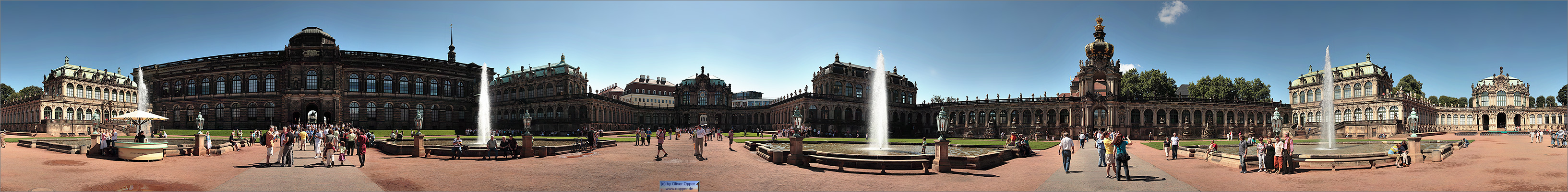 Panorama Dresden - Zwinger - p21 - (c) by Oliver Opper