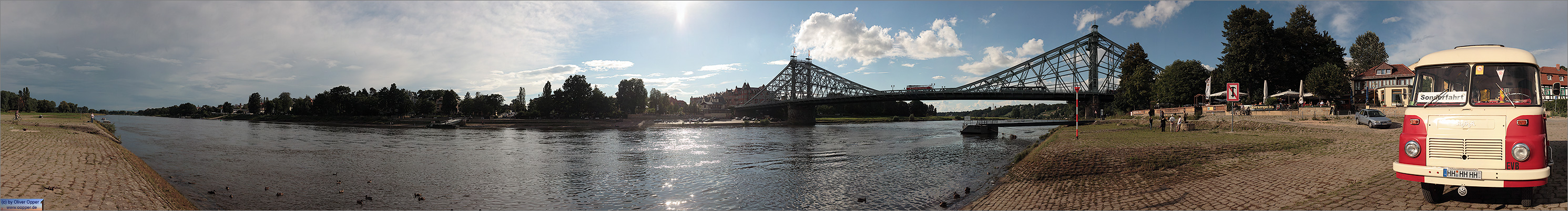 Panorama Dresden - Blaue Wunder - p33 - (c) by Oliver Opper