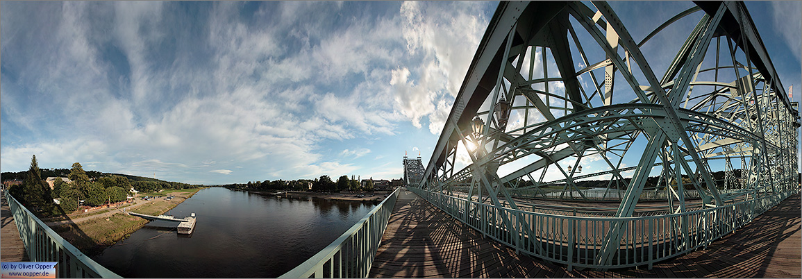 Panorama Dresden - Blaue Wunder - p35 - (c) by Oliver Opper