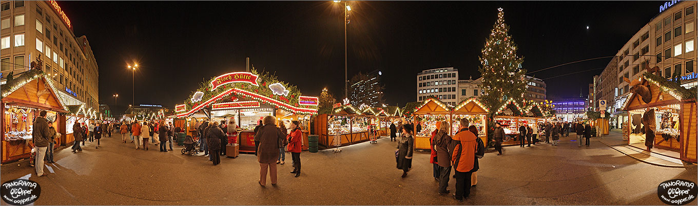 Weihnachtsmarkt D�sseldorf - Familienmarkt auf dem Schadowplatz - p017 - (c) by Oliver Opper