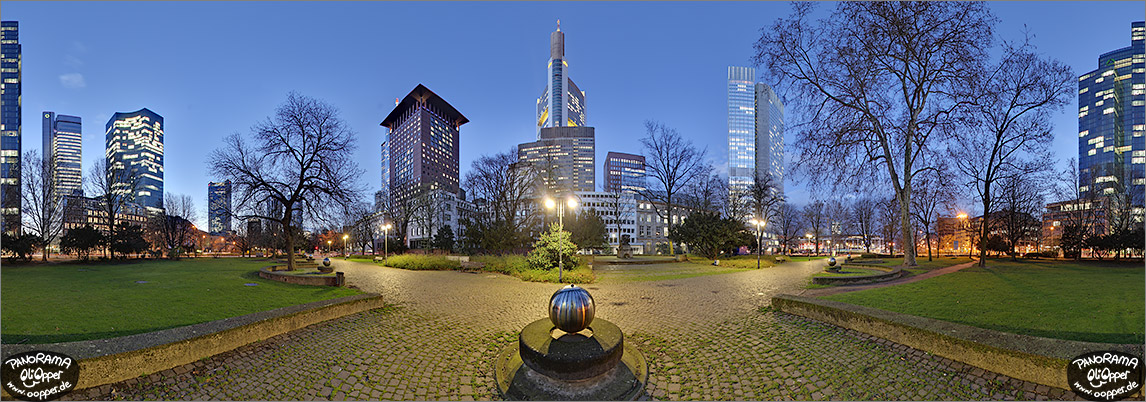 Panorama Bilder Frankfurt - Gallusanlage - p1023 - (c) by Oliver Opper