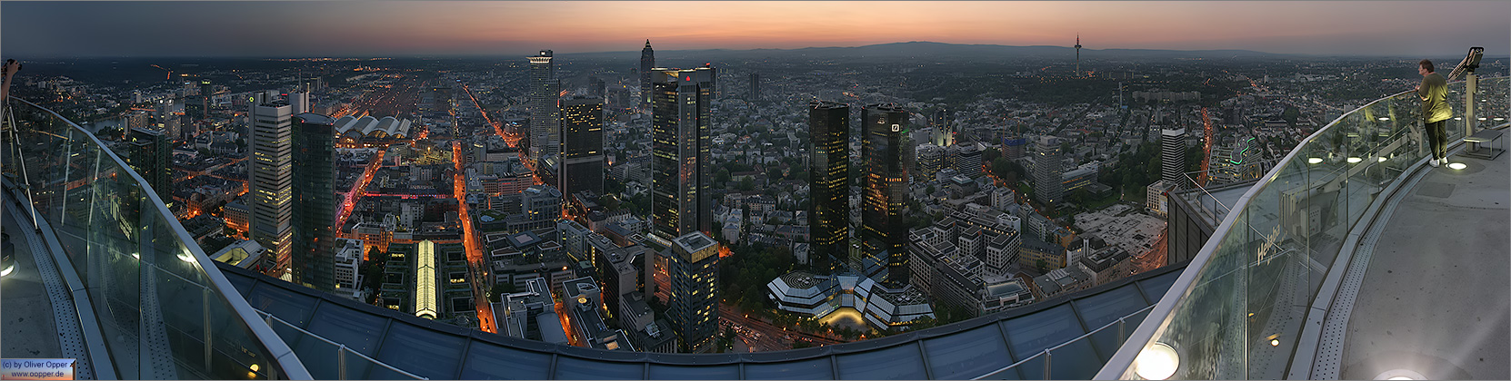 Panorama Frankfurt - Maintower - p079 - (c) by Oliver Opper