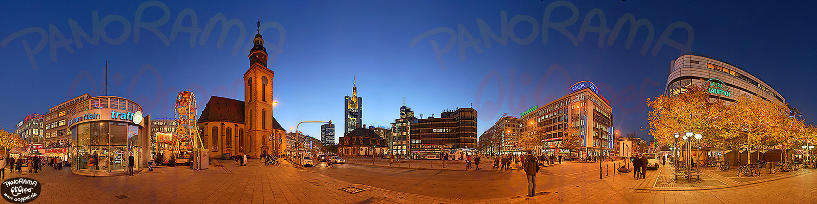 Panorama Frankfurt - Hauptwache - p100 - (c) by Oliver Opper