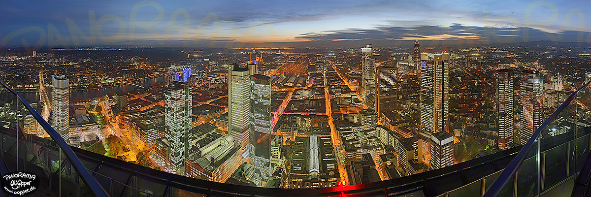 Panorama Frankfurt - Maintower - p150 - (c) by Oliver Opper