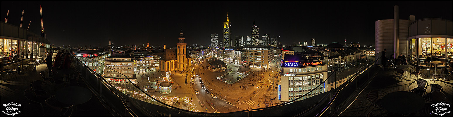 Panorama Frankfurt - Hauptwache / Zeilgalerie - p192 - (c) by Oliver Opper
