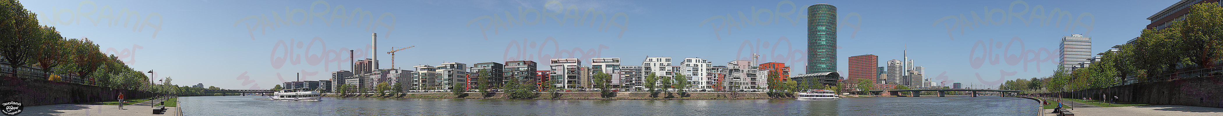 Frankfurt am Main - Der Westhafen im Fr�hling - p410 - (c) by Oliver Opper