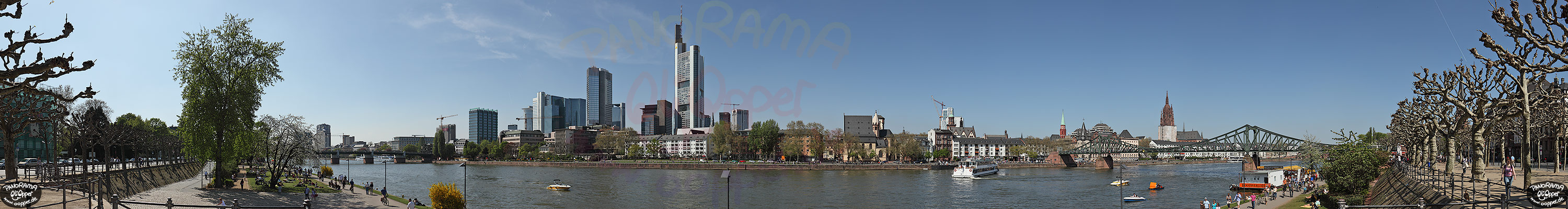 Frankfurt am Main - Rund um den Eisernen Steg im Fr�hling - p416 - (c) by Oliver Opper