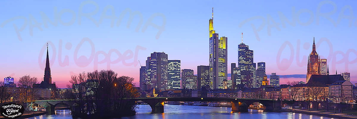 Frankfurt - Skyline - p466 - (c) by Oliver Opper