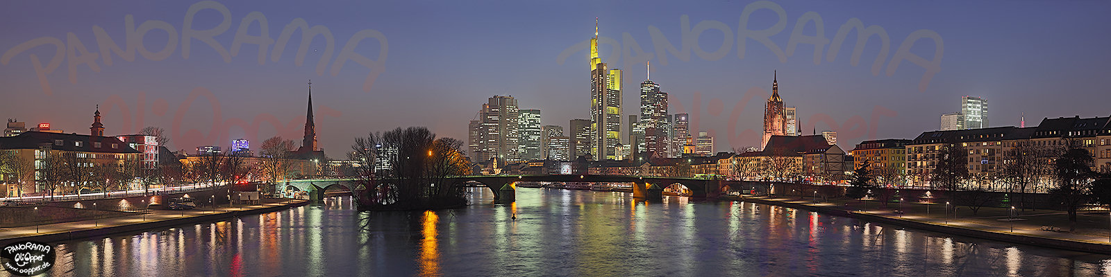 Frankfurt - Skyline - p481 - (c) by Oliver Opper