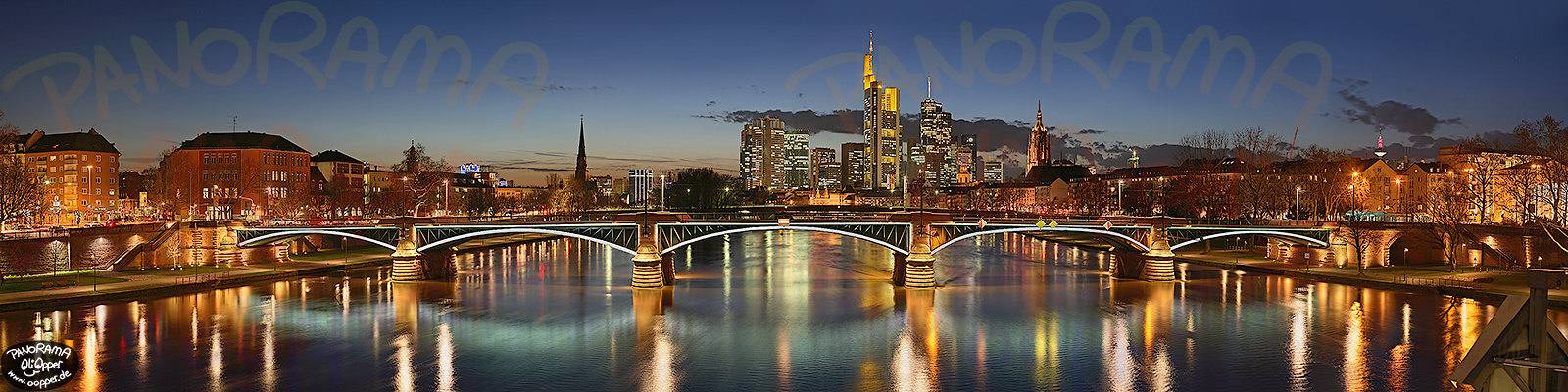 Frankfurt Skyline - p153 - (c) by Oliver Opper