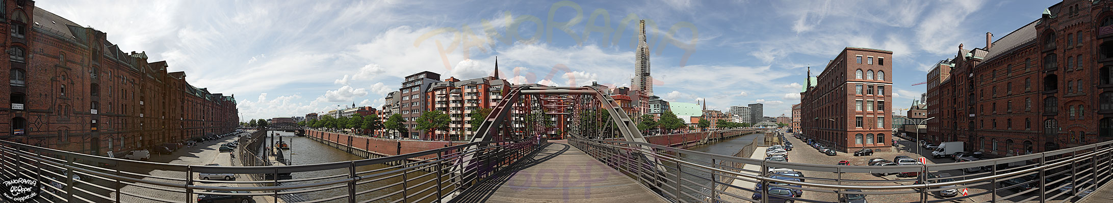 Speicherstadt Hamburg - Kibbelsteg bei Tag - p054 - (c) by Oliver Opper