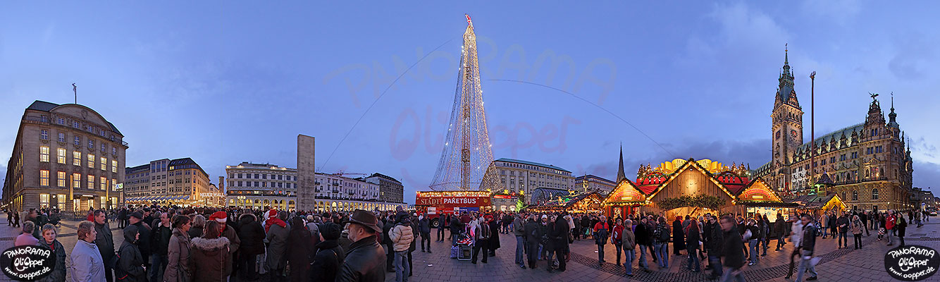 Weihnachtsmarkt Hamburg - Rathaus - p002 - (c) by Oliver Opper