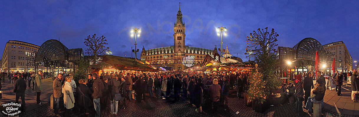 Weihnachtsmarkt Hamburg - Rathaus - p003 - (c) by Oliver Opper