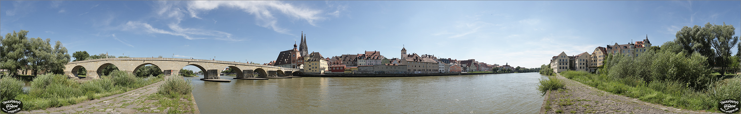 Panorama Bilder Regensburg - (c) by Oliver Opper