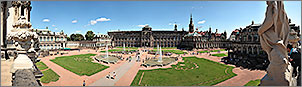 Panorama Bilder Dresden - Zwinger