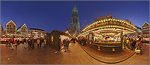 Weihnachtsmarkt Ulm - M�nsterplatz - p011
