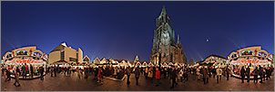 Panorama Bilder Weihnachtsmarkt Ulm - p013