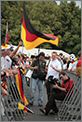 Fan Fest Berlin - Medienvertreter bei der Arbeit