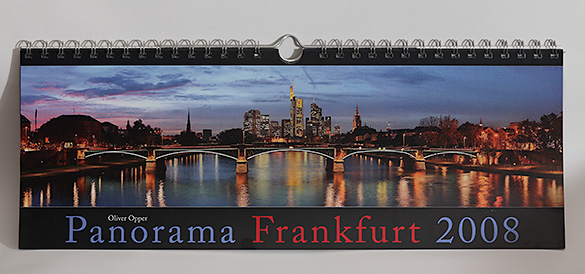 Kalender Panorama Frankfurt 2008 - Panorama Frankfurt