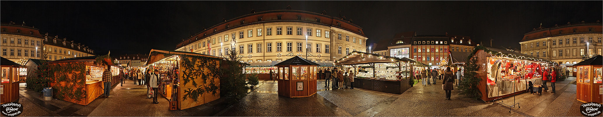 Weihnachtsmarkt Bamberg - Maximiliansplatz - p014 - (c) by Oliver Opper