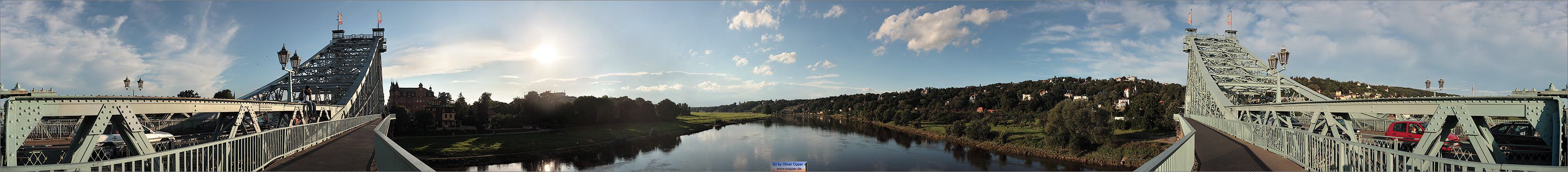 Panorama Dresden - Blaue Wunder - p36 - (c) by Oliver Opper