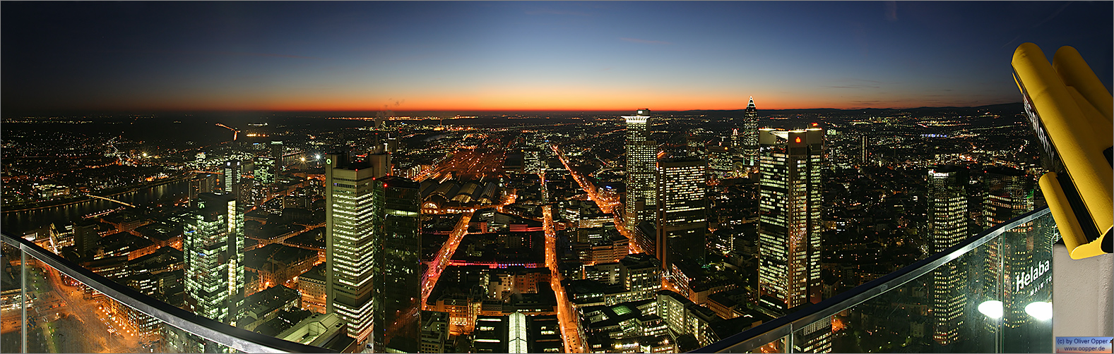 Panorama Frankfurt - Maintower - p051 - (c) by Oliver Opper
