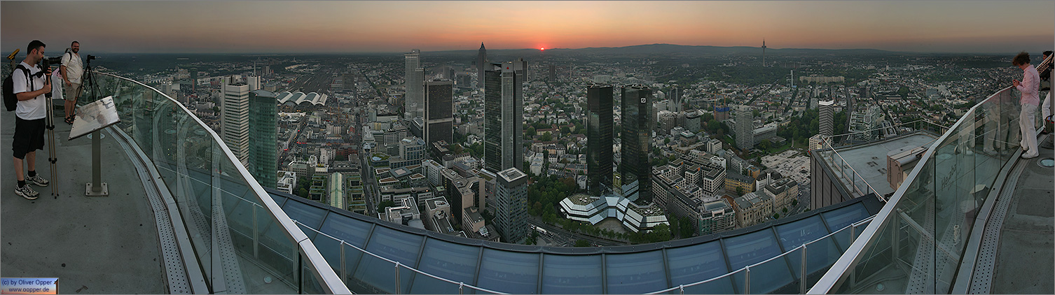 Panorama Frankfurt - Maintower - p078 - (c) by Oliver Opper