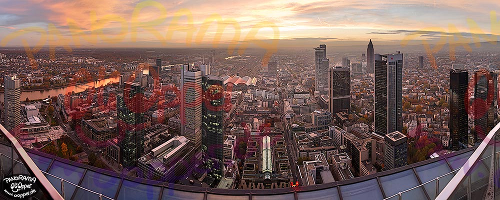 Panorama Frankfurt - Maintower - p149 - (c) by Oliver Opper