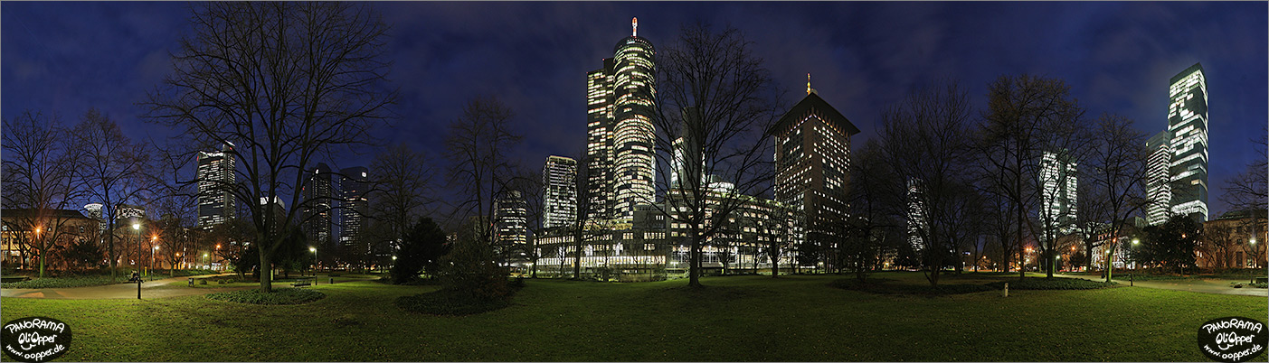 Panorama Bilder Frankfurt - Taunusanlage - HelaBa - p210 - (c) by Oliver Opper
