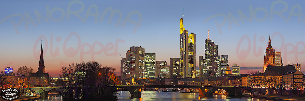 Frankfurt - Skyline - p467 - (c) by Oliver Opper