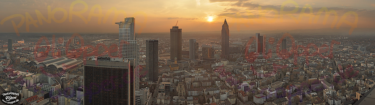 Frankfurt - Skyline - p475 - (c) by Oliver Opper
