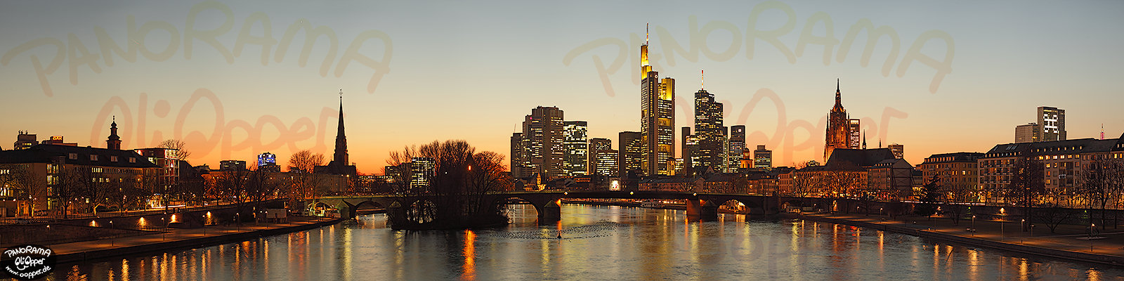 Frankfurt - Skyline - p482 - (c) by Oliver Opper