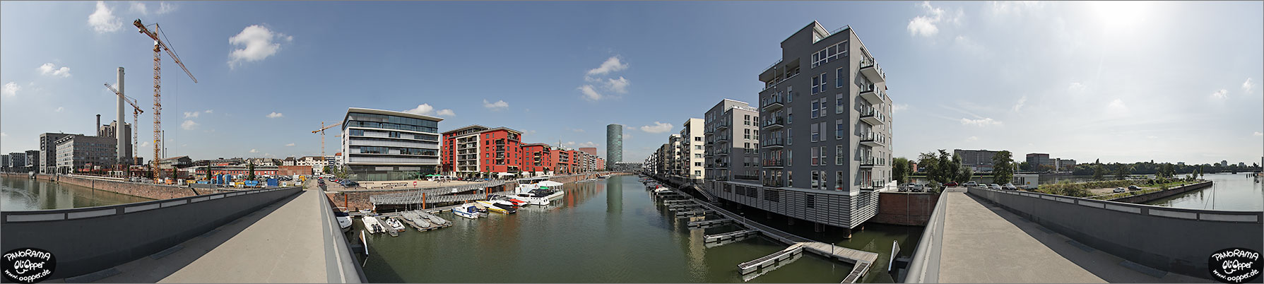Panorama Frankfurt am Main - Westhafen - p1122 - (c) by Oliver Opper