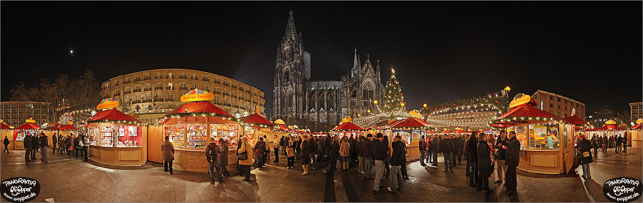 Weihnachtsmarkt vor dem Klner Dom - p012 - (c) by Oliver Opper
