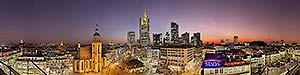 Frankfurt - Skyline von der Zeilgalerie - p262
